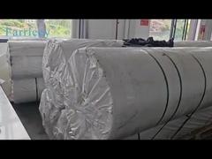 Hoogwaardige filtratiemedia pleatmachine werkt