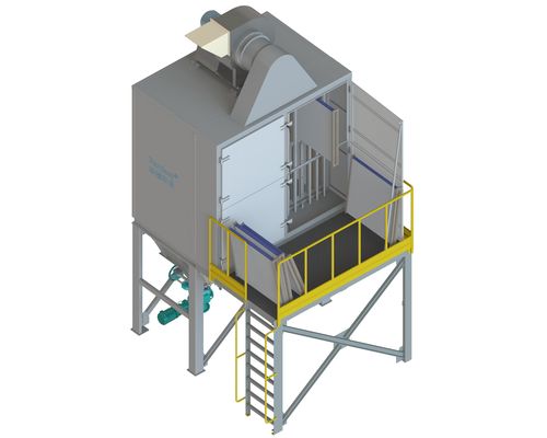 Kwaliteit  Space-Saving Dust Collector: FET.U 30% Smaller Footprint + ATEX Option + 99.9% Efficiency fabriek