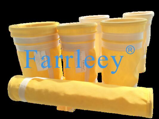 Kwaliteit  PI630G High Temperature Anti-Static Filter Bags For Industrial Baghouse Collectors fabriek